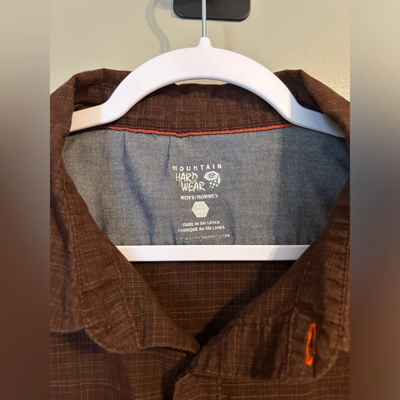 Mountain Hardware men’s grove hideout short sleeve button down size XL - Picture 4 of 5